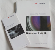 Leica program book for sale  STAFFORD