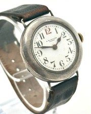 Antigo relógio de trincheira Longines 925 prata oficiais 1910 A. MC. Millan Ottawa comprar usado  Enviando para Brazil