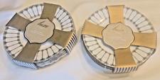 X8 CIROA Luxe Conjunto de Prato de Lanche Dourado Metálico 6" Sobremesa NOVO comprar usado  Enviando para Brazil