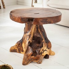 Massiver teakholz beistelltisc gebraucht kaufen  Kaltenkirchen