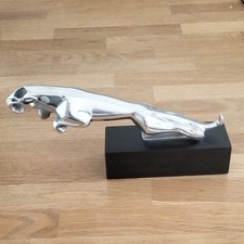 Chrome jaguar paperweight for sale  EAST GRINSTEAD