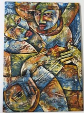 Original textured oil for sale  Long Island City