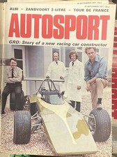 Autosport magazine september for sale  FAREHAM