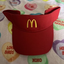 Mcdonald red visor for sale  Greenville