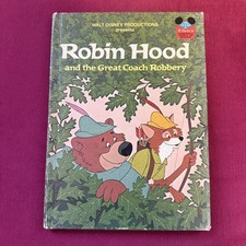 Vtg. 1974 Robin Hood and the Great Coach Robbery Book by Walt Disney Productions comprar usado Vtg. 1974 Robin Hood and the Great Coach Robbery Book by Walt Disney Productions comprar usado  Enviando para Brazil