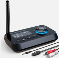 Receptor transmissor Bluetooth 3 em 1 adaptador de áudio Bluetooth 5.0 para 2 fones de ouvido comprar usado  Enviando para Brazil