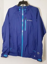 Usado, Jaqueta masculina Columbia Omni-Tech com capuz azul royal tamanho P comprar usado  Enviando para Brazil