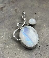 Sterling silver moonstone for sale  HINCKLEY