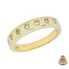 Gelbgold ring 585 gebraucht kaufen  Hamburg