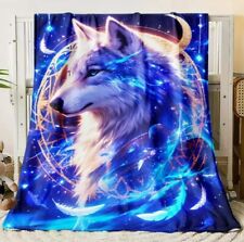 Luminous wolf fleece for sale  SOUTHAMPTON