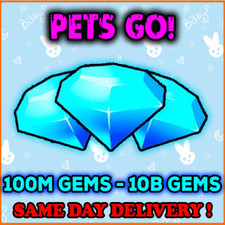 PETS GO! - ROBLOX 💎 100M 1B 3B 5B 7B 10B GEMS | Mais barato ✅ - Entrega rápida 🚚 comprar usado  Enviando para Brazil