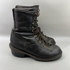 Chippewa logger boots for sale  Bronx