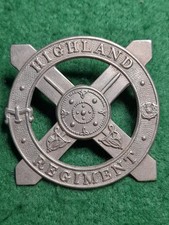 Highland regiment cap for sale  BOURNEMOUTH