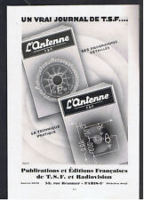 Journal antenne tsf d'occasion  Valognes