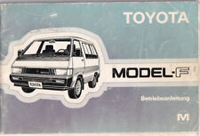 Toyota model bedienungsanleitu gebraucht kaufen  Padenstedt