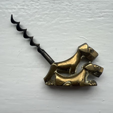 Antique corkscrew brass for sale  BINGLEY