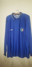ITALIA ITALY  OFFICIAL VINTAGE  FOOTBALL  SHIRT  CALCIO  NO ROMA LAZIO DIADORA, usado comprar usado  Enviando para Brazil