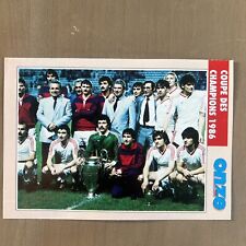 CARD FINAL CHAMPIONS LEAGUE 1986 ONZE MONDIAL  STEAUA BUCAREST FC BARCELONA comprar usado  Enviando para Brazil