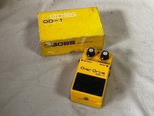 Interruptor de transparência Boss OD-1 over drive parafuso prata RC3403ADB #8000 comprar usado  Enviando para Brazil