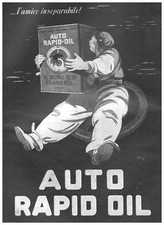 Pubblicita 1926 rapid usato  Biella