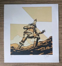 Art print walking for sale  BRIGHTON