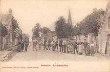 Cpa richeville grande usato  Spedire a Italy