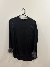 Braçadeira de pele preta Zara tamanho P, usado comprar usado  Enviando para Brazil