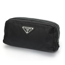 Bolsa cosmética PRADA Re-Nylon x Saffiano Necessaire 2NA045 #093, usado comprar usado  Enviando para Brazil