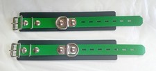Real leather green for sale  UK