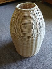 Pair natural wicker for sale  HIGH WYCOMBE
