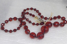 Vintage faceted cherry for sale  DORCHESTER