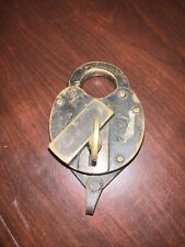 Antique padlock brass for sale  Jeromesville