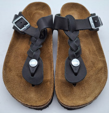 Birkenstock black waxy for sale  SOUTHAMPTON