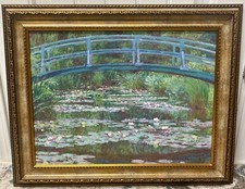Painted reproduction monet for sale  Quincy