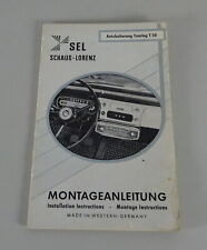 Montageanleitung autoradiohalt gebraucht kaufen  Jever