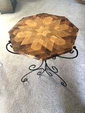 Vintage inlaid wooden for sale  Lincoln