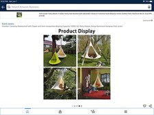 Outdoor swing hammock for sale  WIRRAL