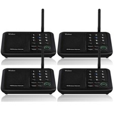 Sistema de intercomunicação sem fio 10 canais para home office casa negócios alcance 5280 pés, usado comprar usado  Enviando para Brazil