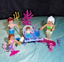 Playmobil meerjungfrau familie gebraucht kaufen  Villmar
