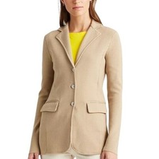 Jaqueta Ralph Lauren Bege Blazer Tamanho SP Mistura de Lã Manga Longa Escritório Formal comprar usado  Enviando para Brazil