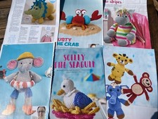 Crochet toy patterns for sale  RIPLEY
