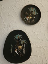 Ruscha wandkeramik handbemalt gebraucht kaufen  Veitsbronn