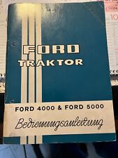 Rig betriebsanleitung ford gebraucht kaufen  Michendorf