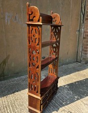 Vintage bookcase bookshelves for sale  BROMLEY