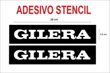 Adesivi stencil gilera usato  Bari