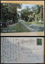 Cartolina highland park usato  Italia