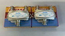 Pacote com 2 FTA Multi Switch 2X1 DiSEqC antena parabólica para receptores FTA 2 em 1 comprar usado  Enviando para Brazil