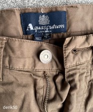 Aquascutum brown jeans for sale  UK