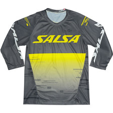 Usado, Camiseta Salsa Cycles Borah Teamwear manga longa ciclismo MTB ciclismo feita nos EUA grande comprar usado  Enviando para Brazil