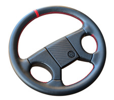 Volant CUIR NEUF pour VW Volkswagen Golf 2 II MK1 MK2 MK3 GTI VR6 Jetta comprar usado  Enviando para Brazil